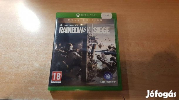Xbox One Tom Clancy's Rainbow Six Siege Újszerű XB Játék !
