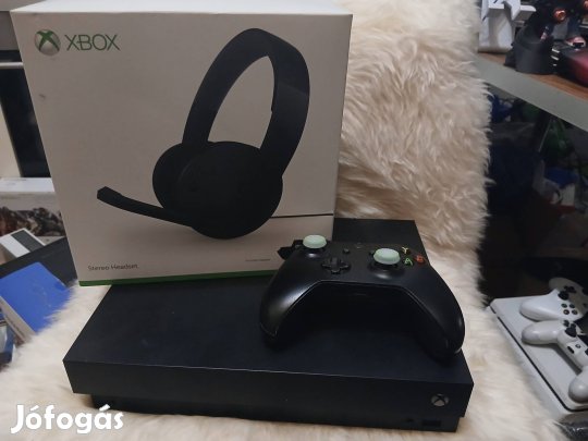 Xbox One x 1tb + 50 játék + 6 hónap garanciával+ X-box nyugatinál