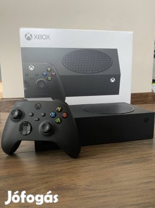 Xbox Series S 1 TB Carbon Black - Fekete Kifogástalan
