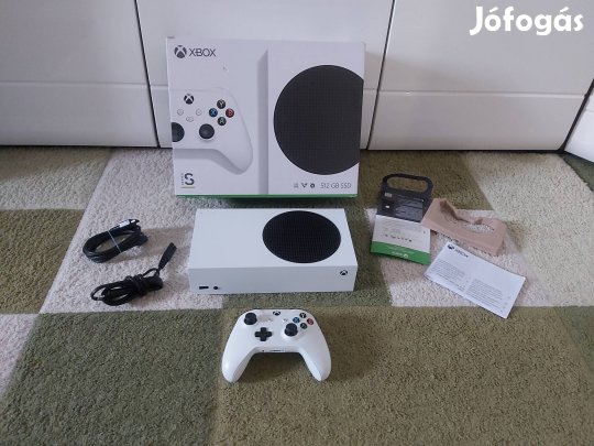 Xbox Series S 512GB Dobozában Tartozékaival Beszámítással