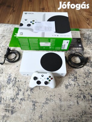 Xbox Series S 512GB - Teljes doboz, minden tartozékkal!
