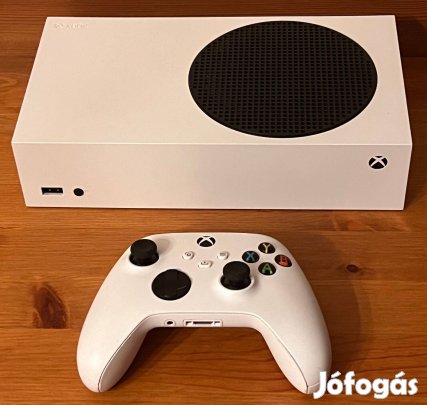 Xbox Series S 512 GB - 1 kontrollerrel - Számlával, 1 év garanciával