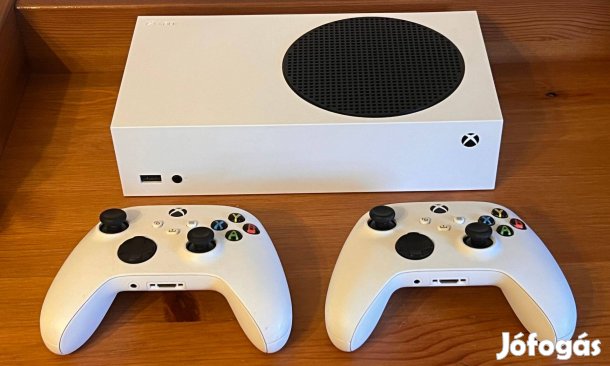 Xbox Series S 512 GB - 2 kontrollerrel - Számlával, 1 év Garanciával