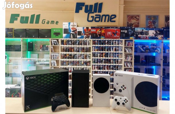 Xbox Series S Series X garanciával konzol üzletből - beszámítás is