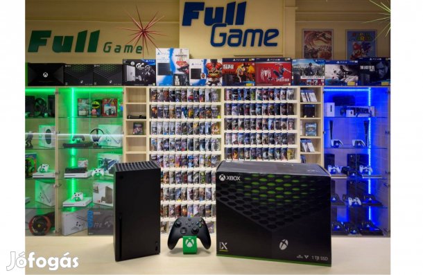 Xbox Series X 1TB Bevizsgált Garanciával konzol boltból akciós áron