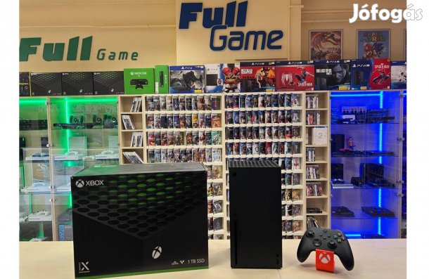 Xbox Series X 1TB Lemezes Garanciával konzol boltból akciós áron