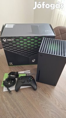 Xbox Series X 1TB SSD 4K, 120FPS konzol 20 hónap garancia!!!