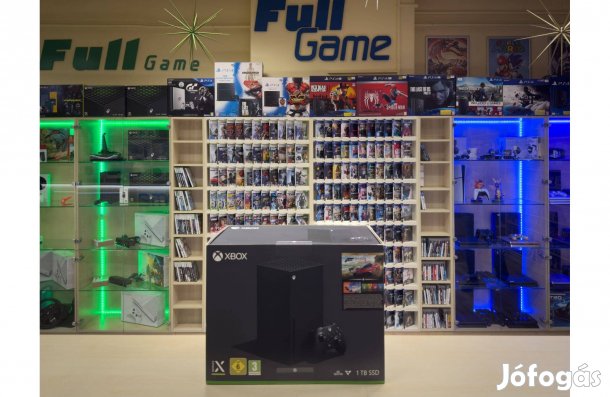Xbox Series X 1TB garanciával 20 éve működő videojátékboltból