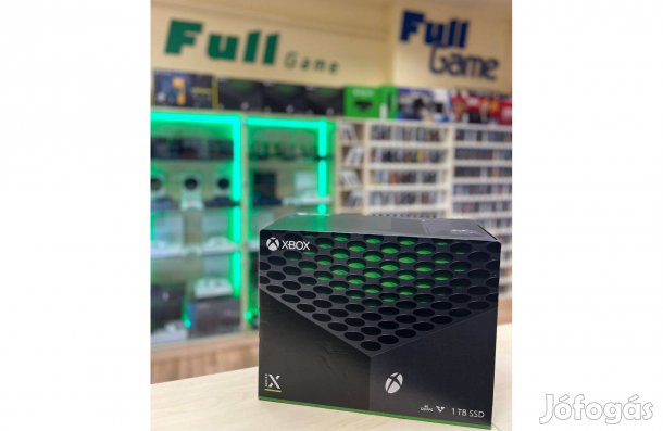 Xbox Series X 1TB garanciával videojátékboltból készülékbeszámítás is