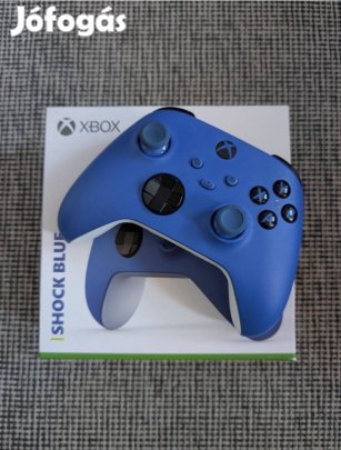 Xbox Series X kontroller joystick Shock Blue Kifogástalan állapotban