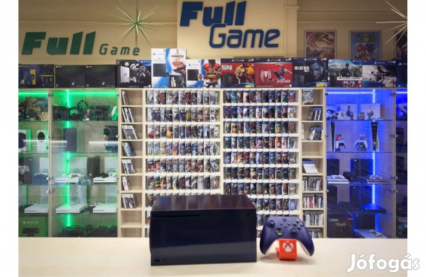 Xbox Series X lila fólia + kontroller garanciával konzol üzletből