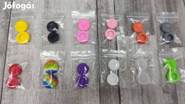 Xbox / PS / Nintendo : 2db Analóg Védőgumi Sapka Több Színben