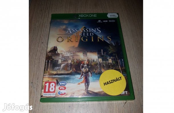 Xbox one assassin's creed origins játék eladó