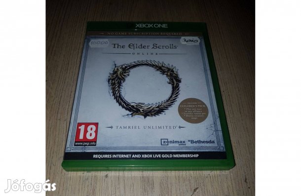 Xbox one elder scrolls online játék eladó