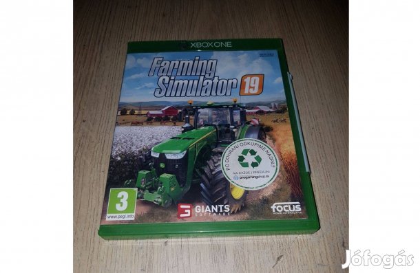 Xbox one farming simulator 19 játék eladó
