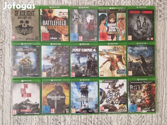 Xbox one jatekok