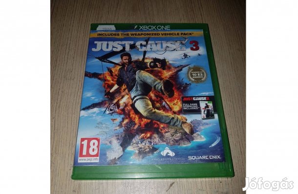 Xbox one just cause 3 játék eladó