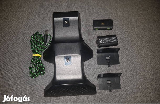 Xbox one kontroller akkumulátor töltő szett eladó