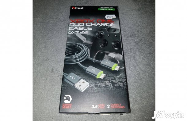 Xbox one kontroller töltőkábel dou charge cable gxt eladó