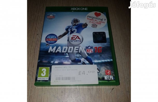 Xbox one madden 16 játék eladó