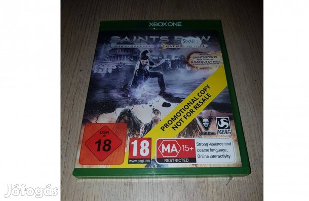 Xbox one saints row 4 játék eladó