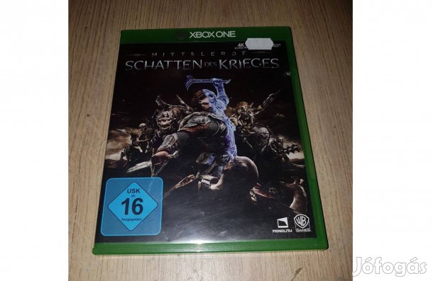 Xbox one schatten des krieges játék eladó