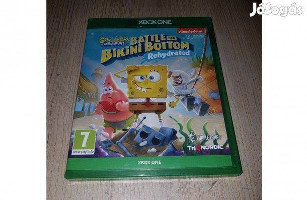 Xbox one spongebob battle for bikini bottom játék eladó