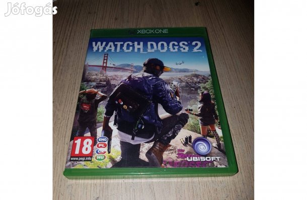 Xbox one watch dogs 2 játék eladó