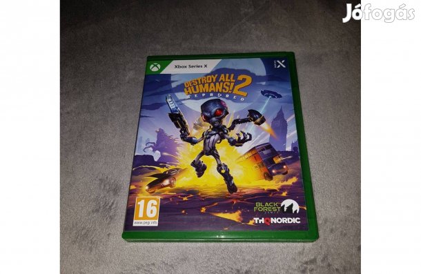 Xbox series x destroy all humans 2 eladó