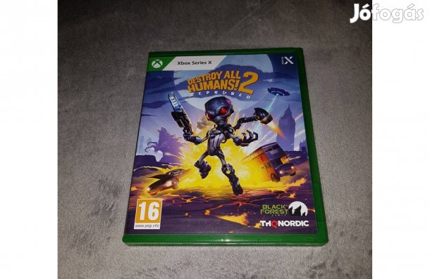 Xbox series x destroy all humans 2 játék eladó