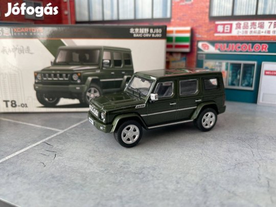 Xcartoys BJ80 modellautó 1:64 méret