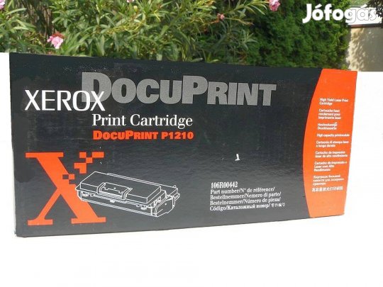 Xerox P1210 toner, Xerox 106R442 ; 106R00442 eredeti = 16.442.-Ft