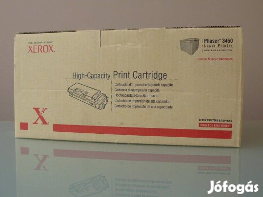 Xerox Phaser 3450 eredeti toner , xerox 3450 , xerox 106R00688 toner