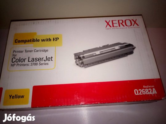 Xerox Q2682A toner utángyártott HP3700 Yellow