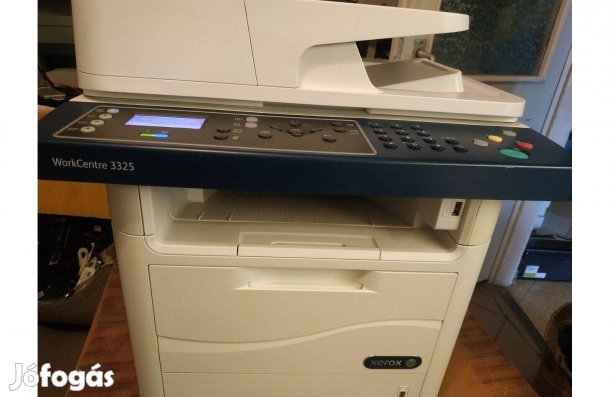 Xerox WC 3325 wifis, monó, duplexes (Dadf) lézer nyomtató - másoló s