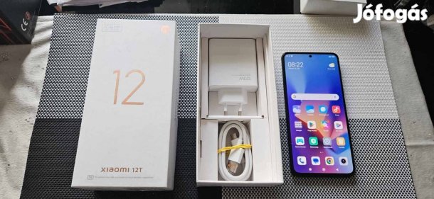 Xiaomi 12T 5G 8/128GB Dual Újszerű Gray Gari !