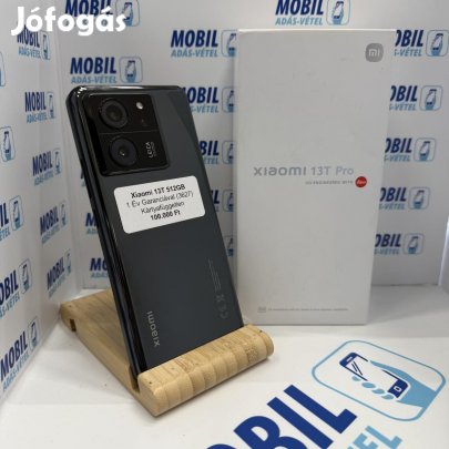 Xiaomi 13T PRO Kártyafüggetlen 512 GB, 12 hó garancia
