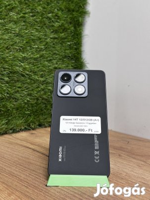 Xiaomi 14T Kártyafüggetlen 512 GB, 12 hó garancia