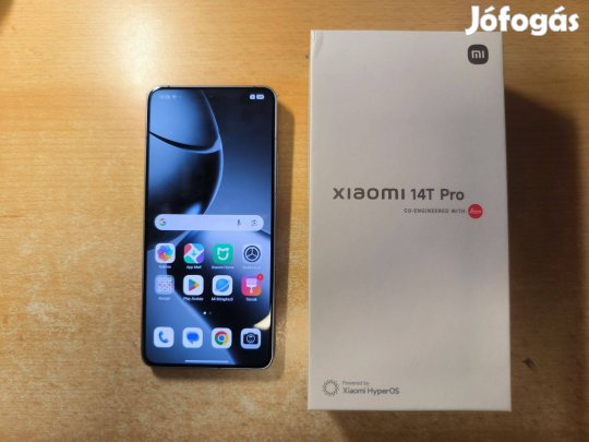 Xiaomi 14T Pro 5G 12/512GB Dual Újszerű Titan Blue Garanciával !