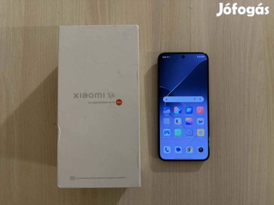 Xiaomi 14 5G 12/512GB Dual Független Fekete Gari !
