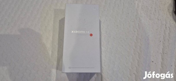 Xiaomi 14 5G 12/512GB Dual Új Fekete 2 év Garancia !