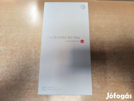 Xiaomi 15T Pro 5G 12/512GB Dual Új Mocha Gold 2 év Garancia !