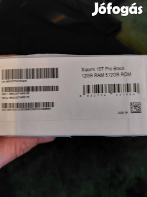 Xiaomi 15T Pro 5g 512GB(új,bontatlan)