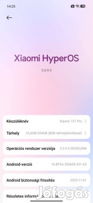 Xiaomi 15 T pro 256 gb