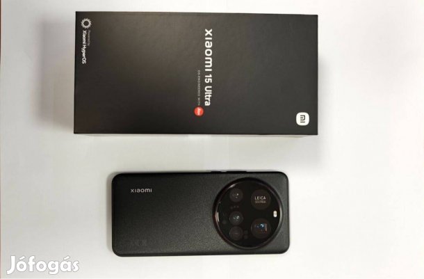 Xiaomi 15 Ultra 16/512GB Black - Kitűnő állapotban eladó