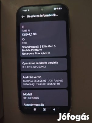 Xiaomi 17 mobiltelefon