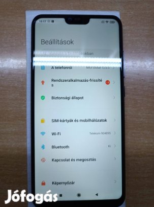 Xiaomi MI 8 Lite Hálózatfüggetlen!