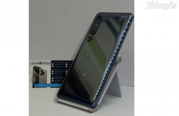Xiaomi Mi 10 5G 128GB Kék, Használt Garanciával!