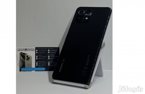 Xiaomi Mi 11 Lite NE 5G 128GB Fekete, Használt Garanciával!