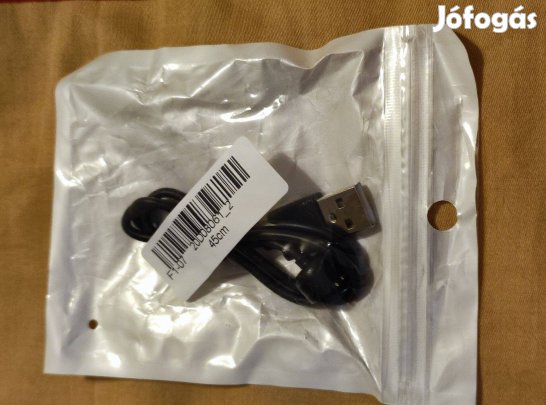 Xiaomi Mi Band 5 6 7 fekete színű töltő